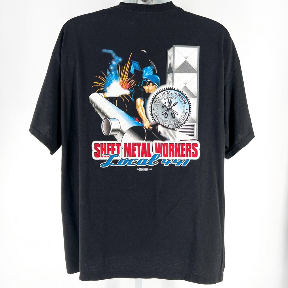 90s Union Local 441 Sheet Metal Workers tshirt 1990s vintage